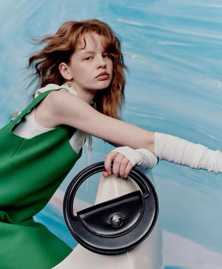 Túi Tennco Tròn Đen - The Mix Hàng Chính Hãng