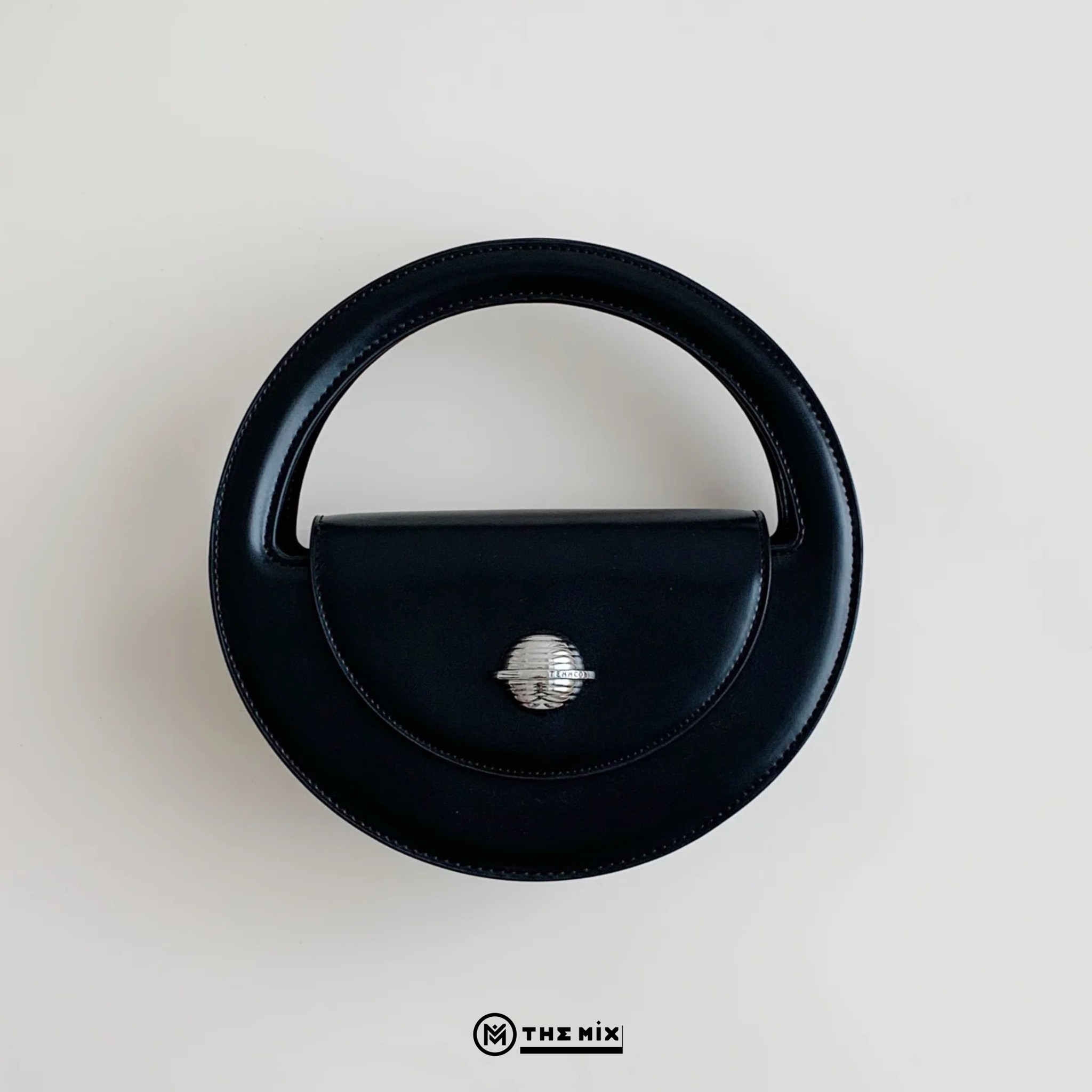 Túi Tennco Tròn Đen - The Mix Hàng Chính Hãng