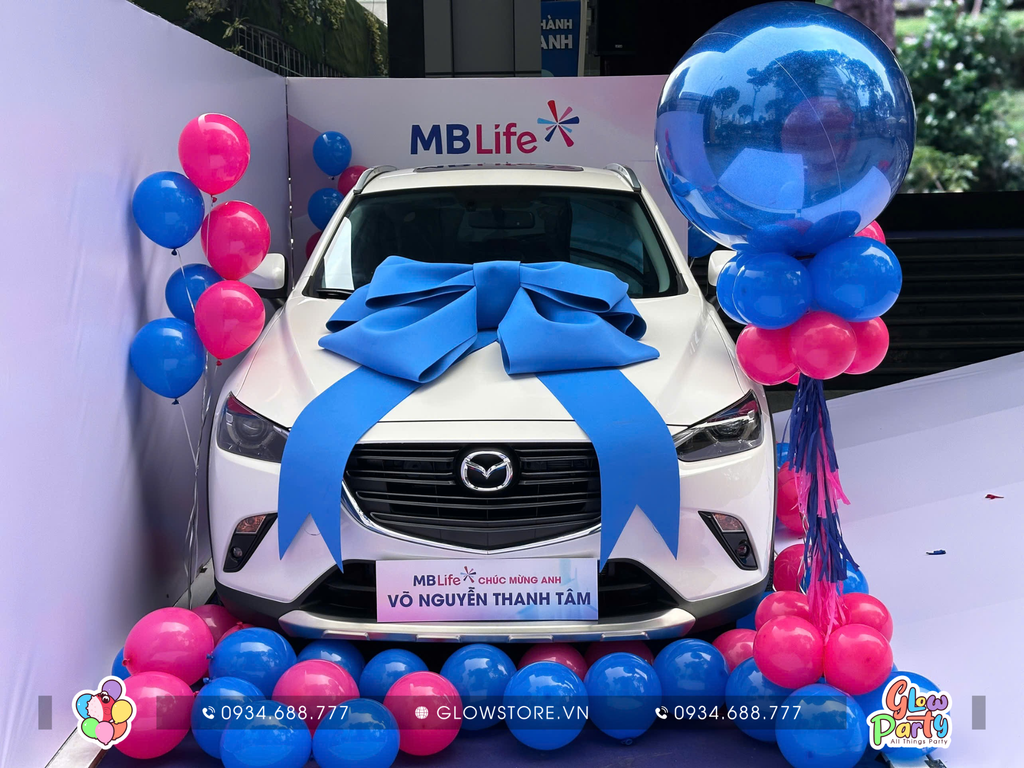 trang-tri-no-xe-ban-giao-xe