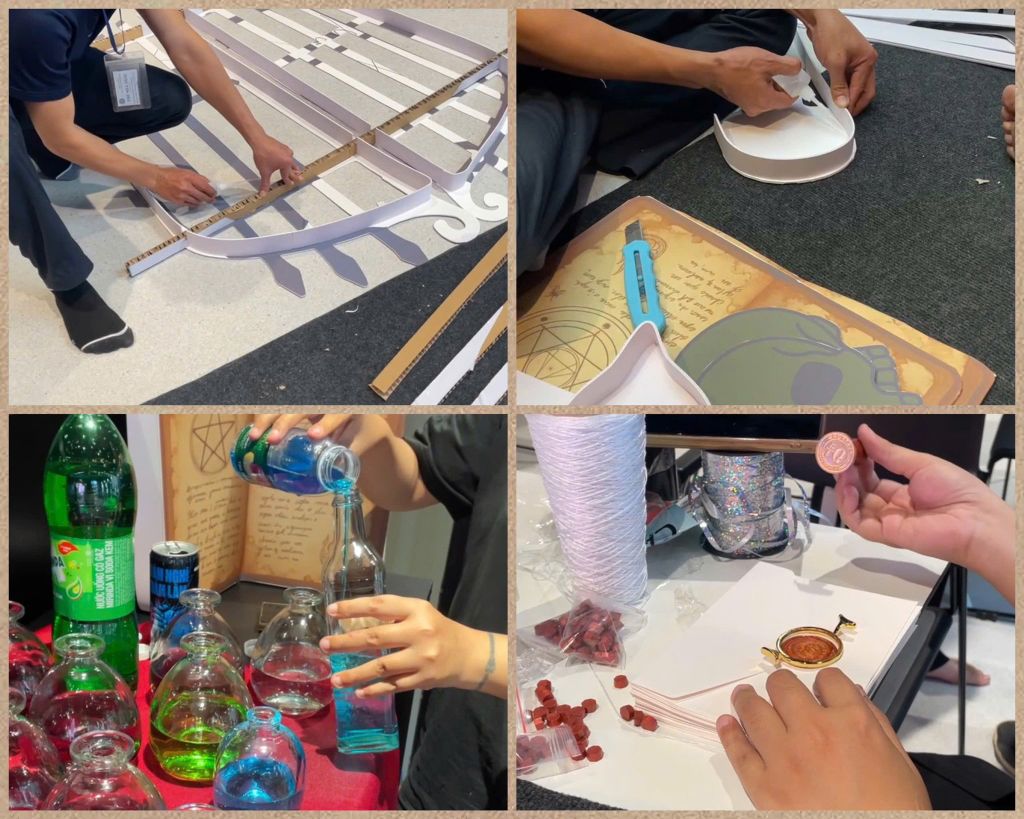 trang tri halloween nhanh gon