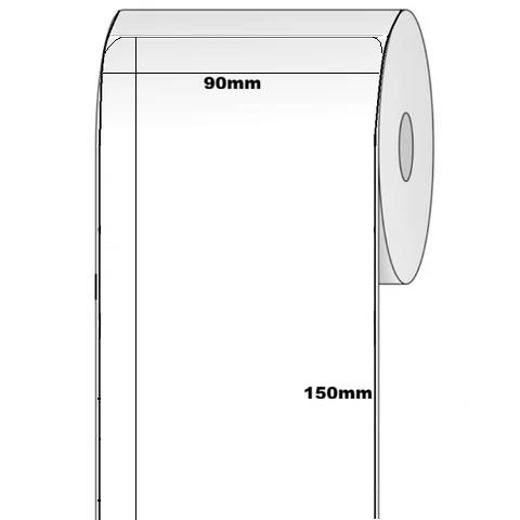 decal giấy 90x150mm x 50m