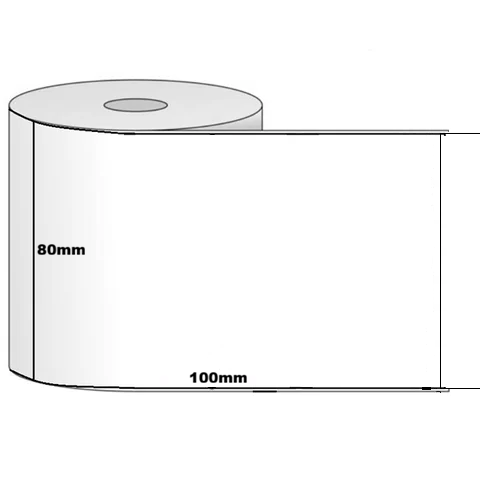 decal giấy kích thước 80x100mm x 50m