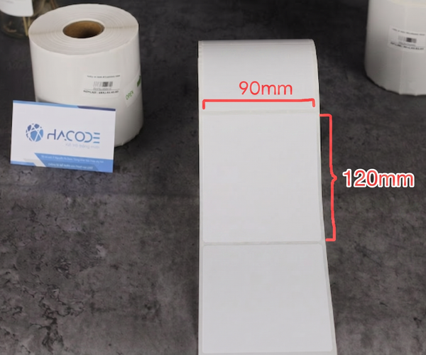 decal giấy 90x120mm x 50m