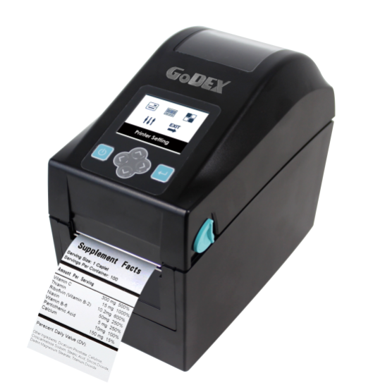 hình ảnh trực quan máy in GoDEX DT230iL+