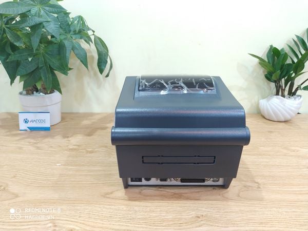 Bixolon TX400 mặc định có sẵn cổng USB, COM, Parallel