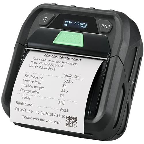 Độ phân giải 203 dpi phù hợp hóa đơn và tem cỡ vừa