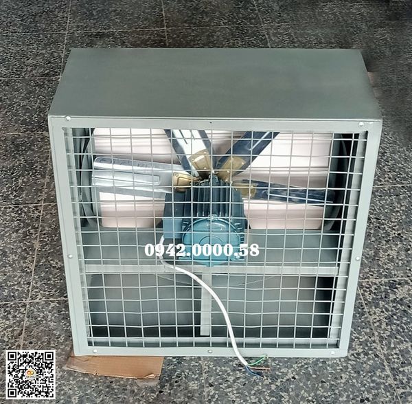 quạt thông gió vuông gắn tường 600x600mm