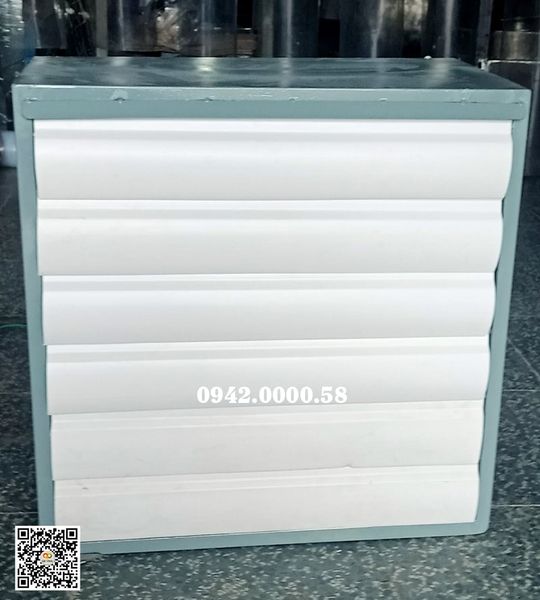 quạt thông gió vuông gắn tường 600x600mm