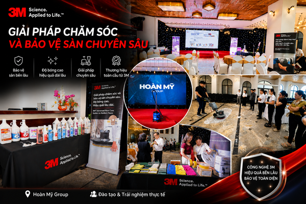 HOÀN MỸ GROUP & 3M VIỆT NAM: GIỚI THIỆU GIẢI PHÁP CHĂM SÓC SÀN CHUYÊN SÂU TẠI CHARM SAPA HOTEL