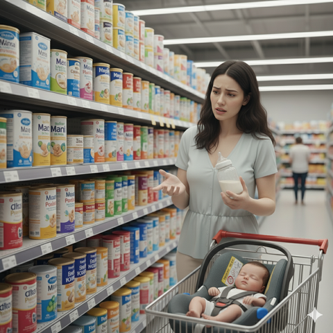 5 Sai Lầm Thường Gặp Khi Chọn Sữa Cho Bé Sơ Sinh