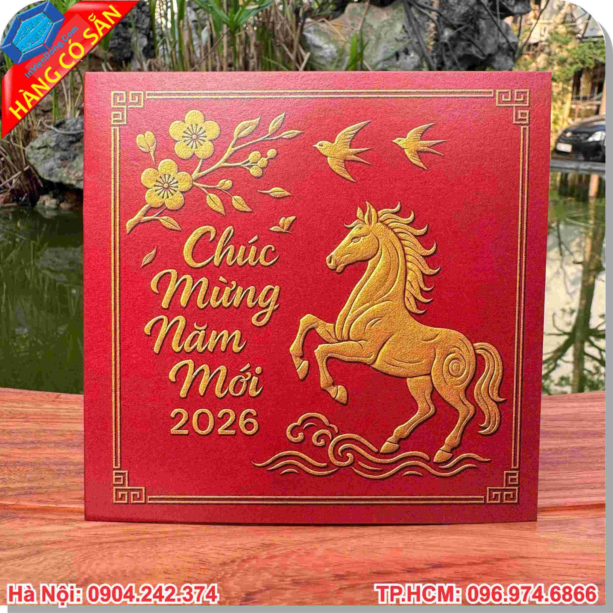 In Thiệp Chúc Mừng Năm Mới 2026