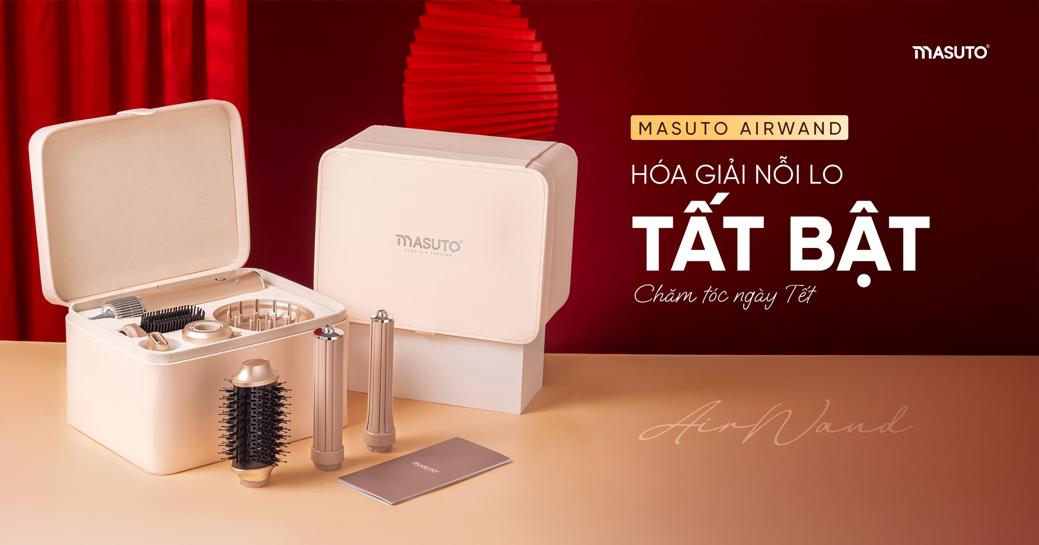 Hóa Giải Nỗi Lo Chăm Tóc Ngày Tết Với Masuto Airwand