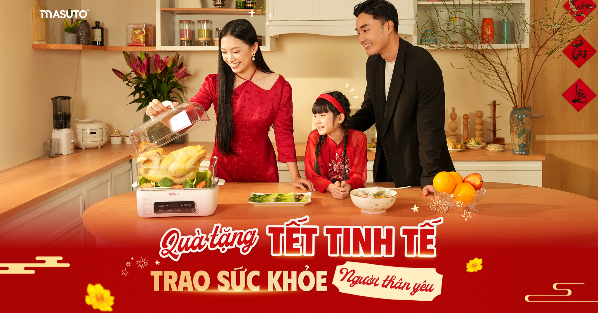 Quà tặng Tết tinh tế: Trao sức khỏe cho người thân yêu.