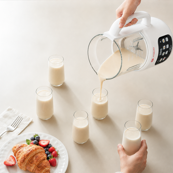 Cách Làm Sữa Hạt Óc Chó Hạnh Nhân Đậu Đỏ Bằng Máy Sữa Hạt Masuto Thơm Ngon, Không Trào