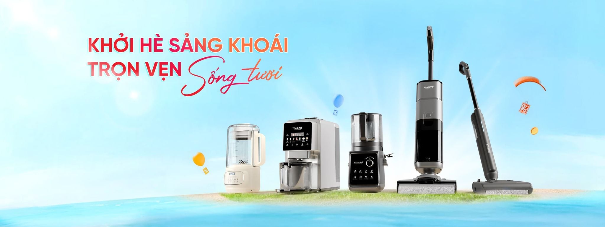 Bộ sưu tập đồ gia dụng mùa hè Masuto