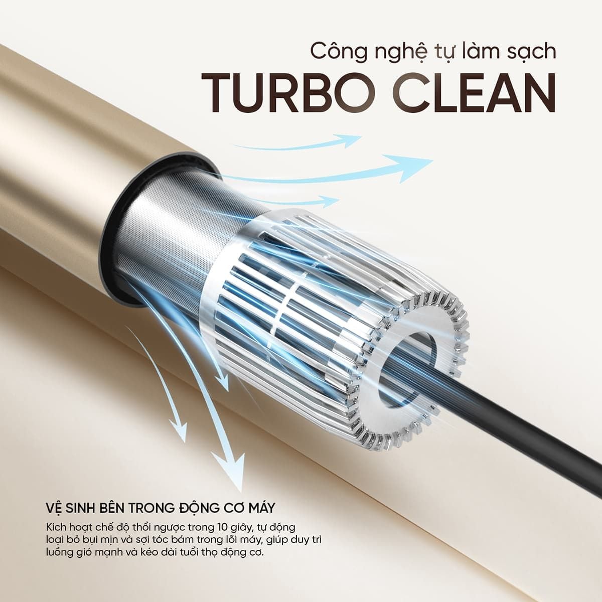 luoi loc turbo clean may say uon chong