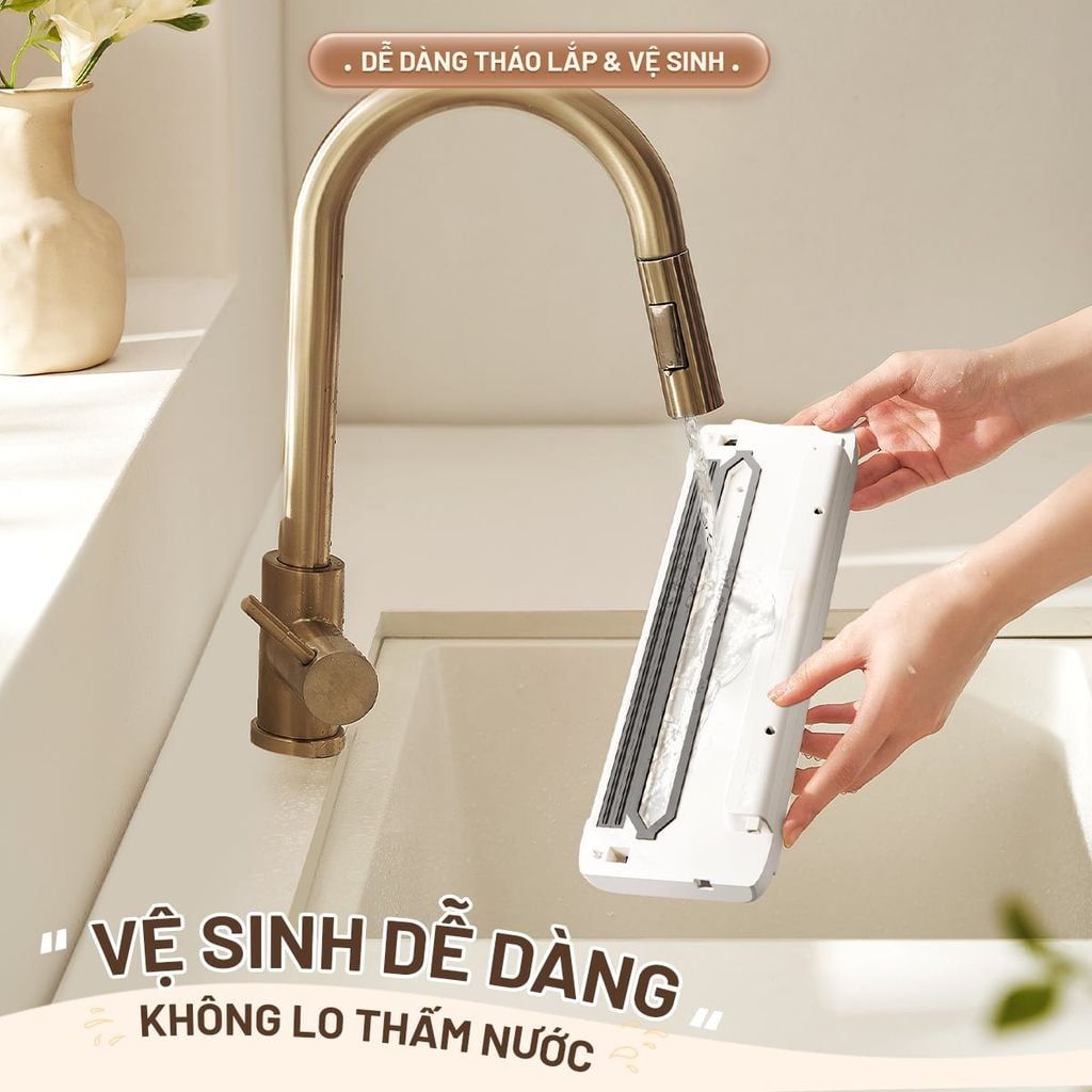 Gấp đôi bảo vệ với đường hàn kép, ngăn chặn vi khuẩn xâm nhập.