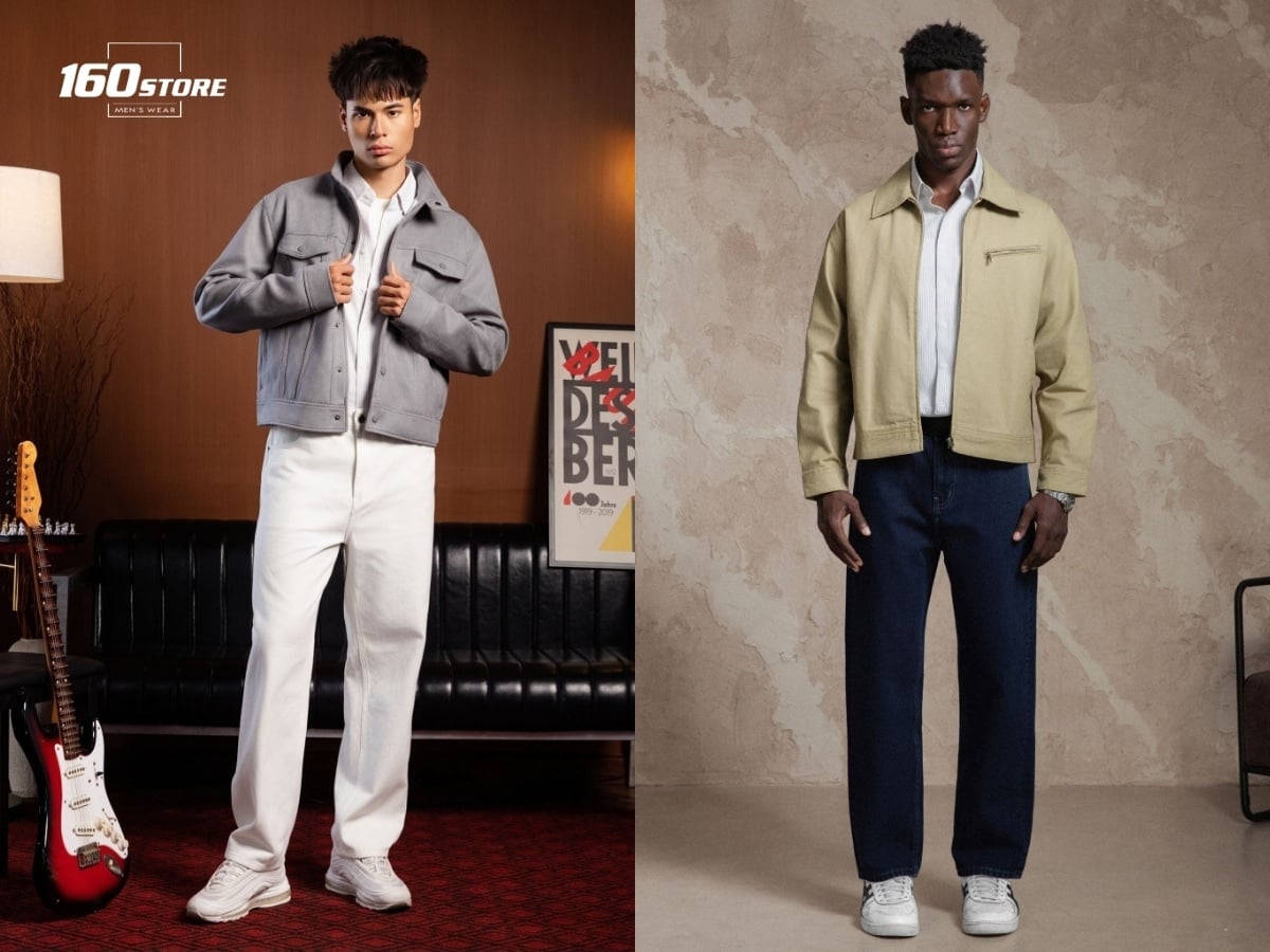 10 Outfit phối quần jeans nam ngày Tết gọn gàng và lịch sự