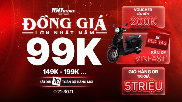 BLACK FRIDAY 2025 – ĐỒNG GIÁ LỚN NHẤT NĂM CHÍNH THỨC TRỞ LẠI