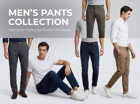 Các Loại Quần Nam Phổ Biến Và Cách Chọn Phù Hợp