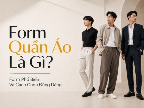 Form quần áo là gì? 8 form phổ biến và cách chọn đúng dáng