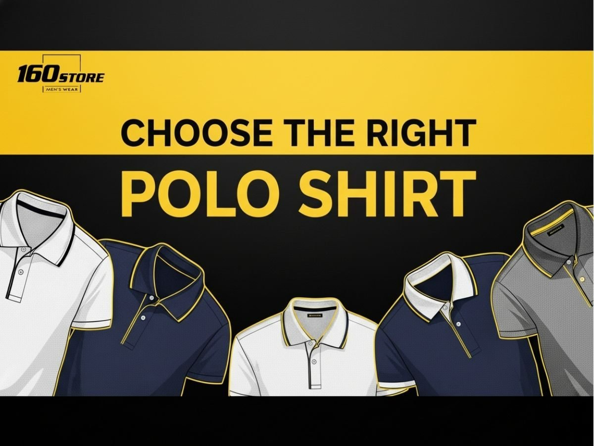 Bảng size áo polo nam chuẩn theo cân nặng, chiều cao, số đo