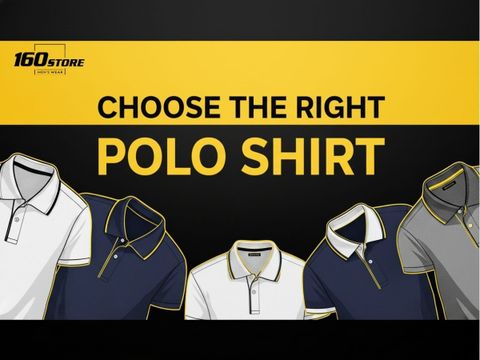 Bảng size áo polo nam chuẩn theo cân nặng, chiều cao, số đo