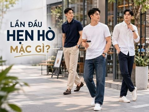 Lần đầu hẹn hò mặc gì? Phối đồ ghi điểm trong mắt đối phương