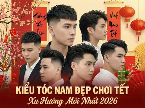 10 Kiểu tóc đi chơi Tết nam gọn gàng và dễ hợp outfit