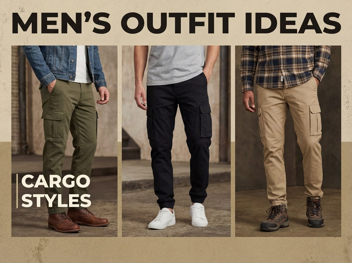 Top 7 cách phối đồ với quần kaki túi hộp ống suông cho nam