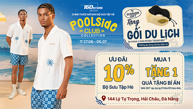 160STORE Đà Nẵng Ra Mắt BST Hè Mới Kèm Ưu Đãi Cực Khủng