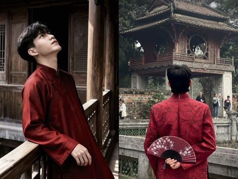 30 kiểu tạo dáng chụp hình Tết nam ấn tượng