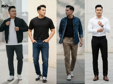 12+ Outfit phối đồ thời trang nam cao 1m7 hack dáng