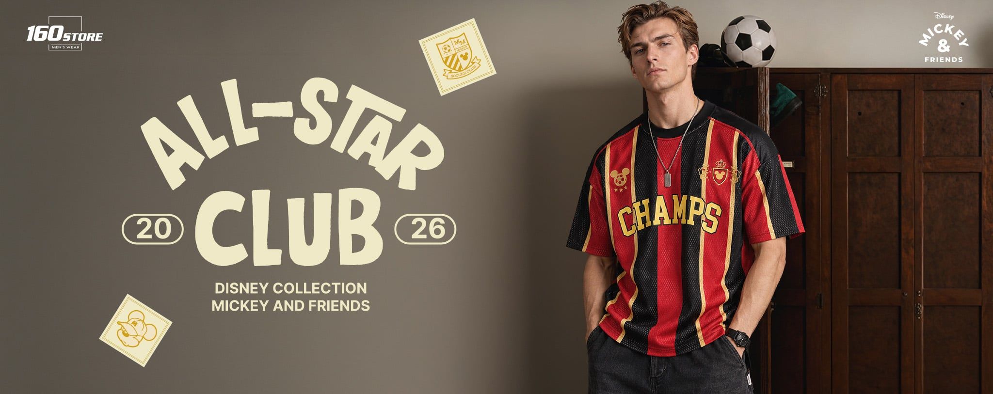MICKEY IN REAL LIFE 2026: "ALL-STAR CLUB" COLLECTION