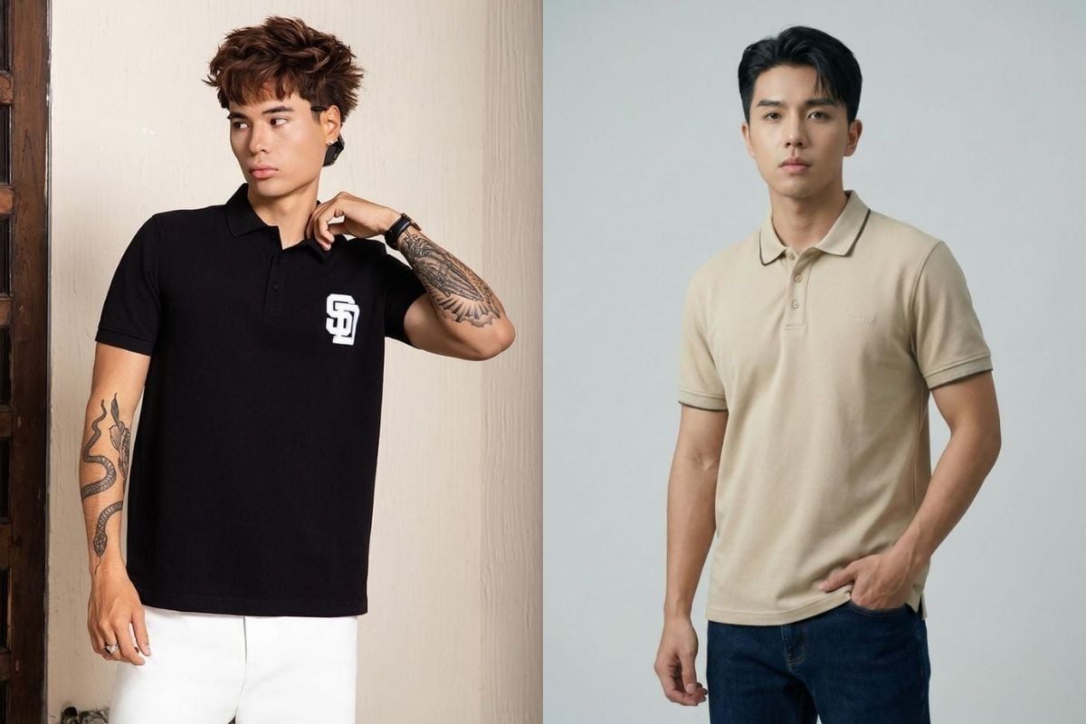 Áo polo nam tay ngắn