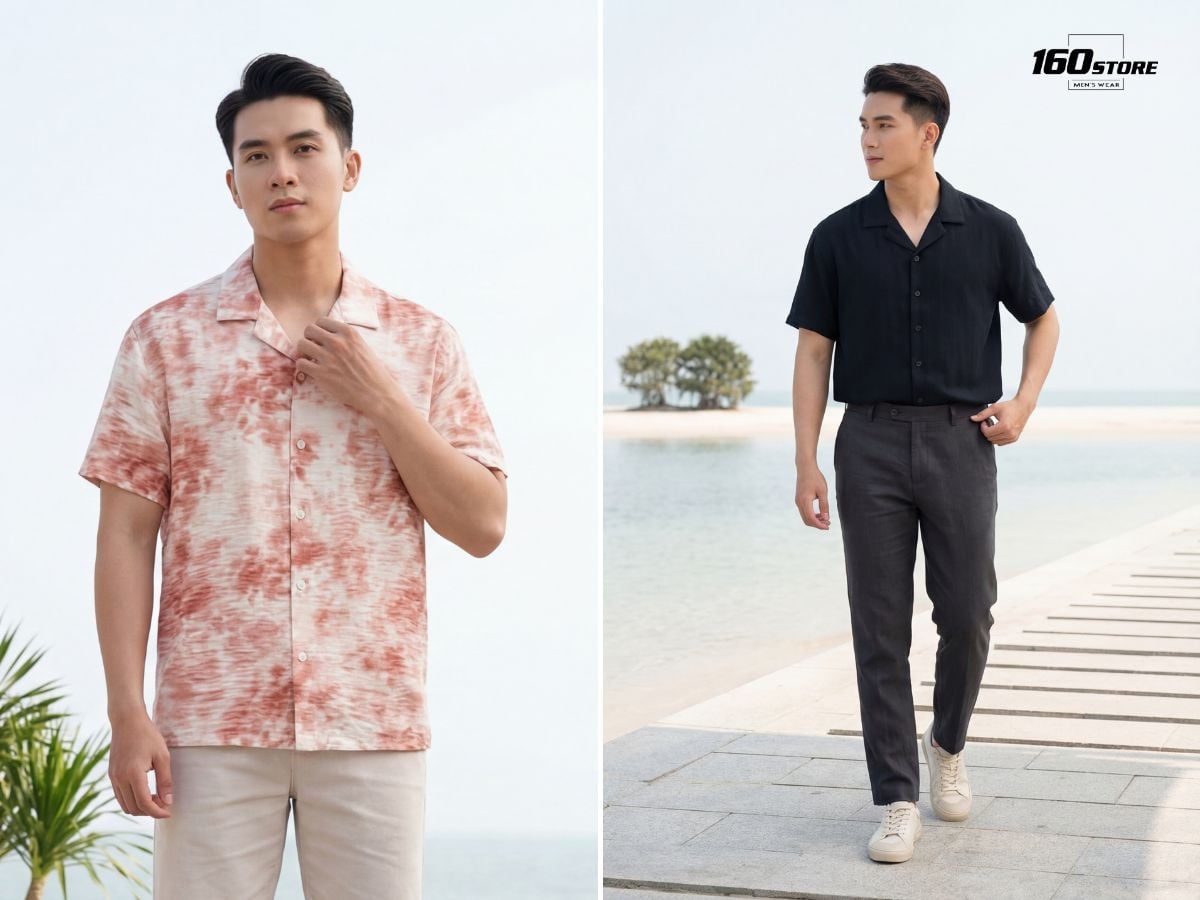 Áo sơ mi cuban mùa hè