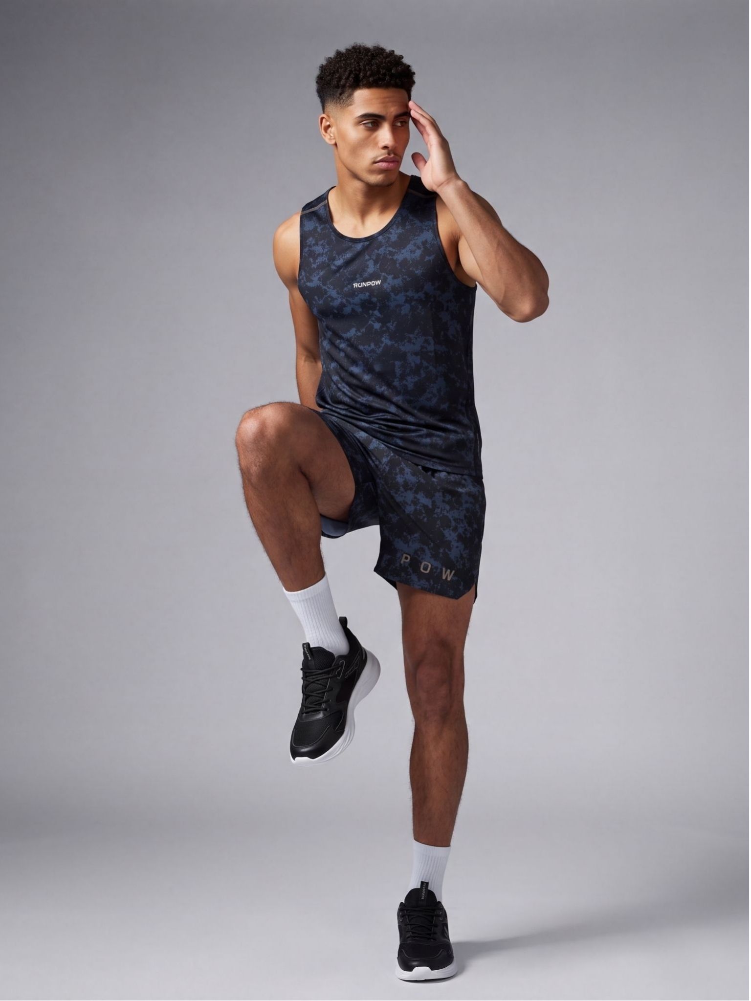 Áo Tanktop Nam RUNPOW In Camo