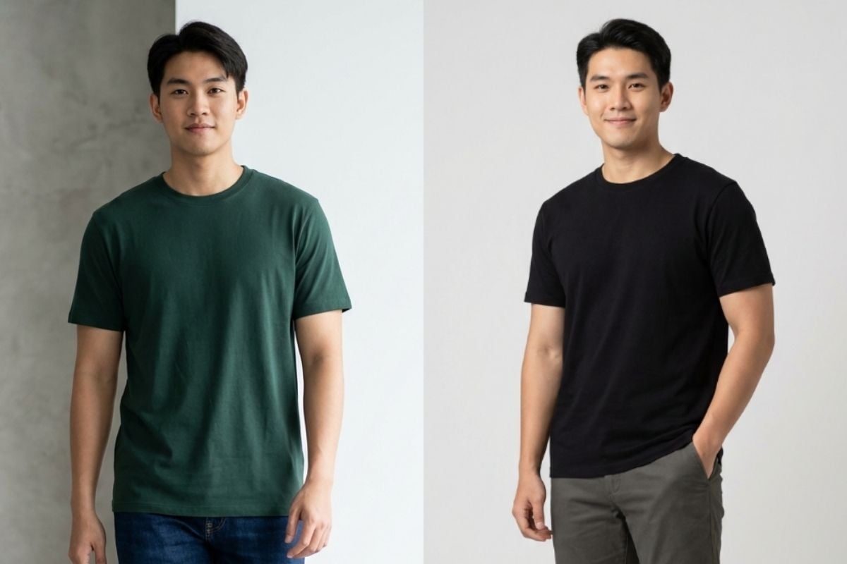 Áo thun dành cho nam có bụng