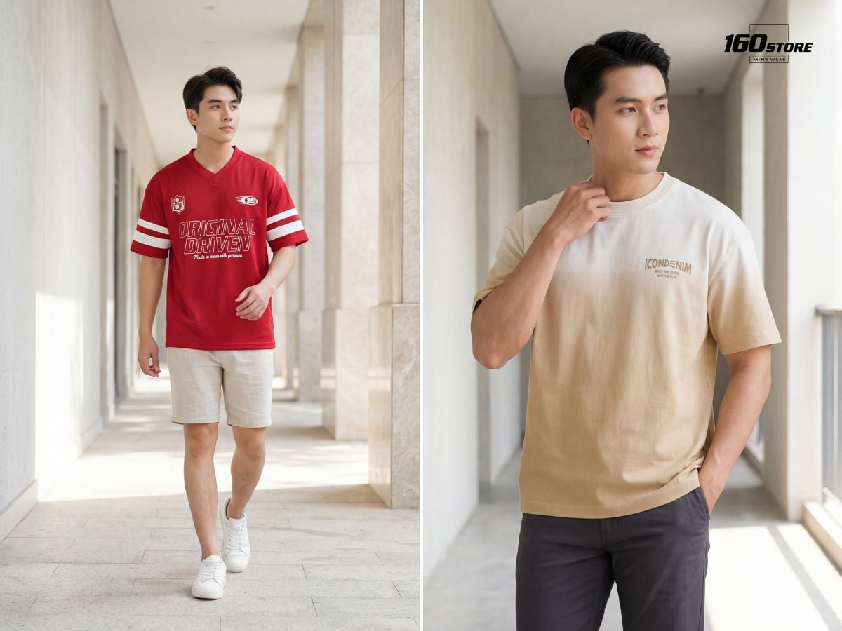 Áo thun mùa hè thoáng mát