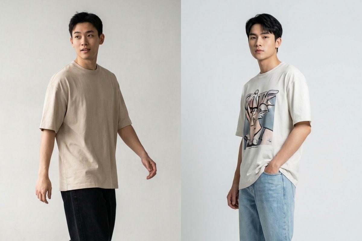 Áo thun nam dành cho dáng gầy