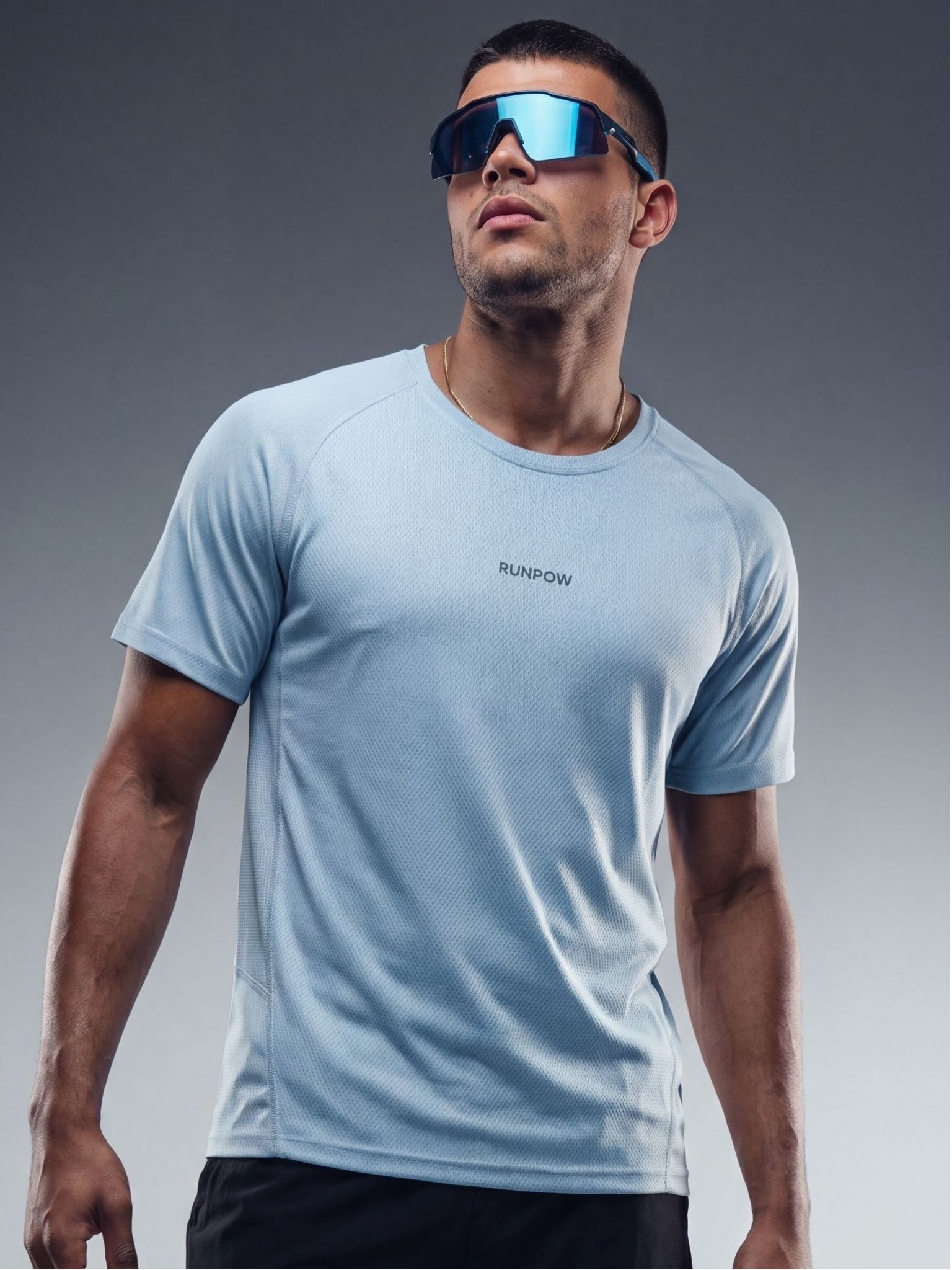Áo Thun Nam RUNPOW Raglan Active