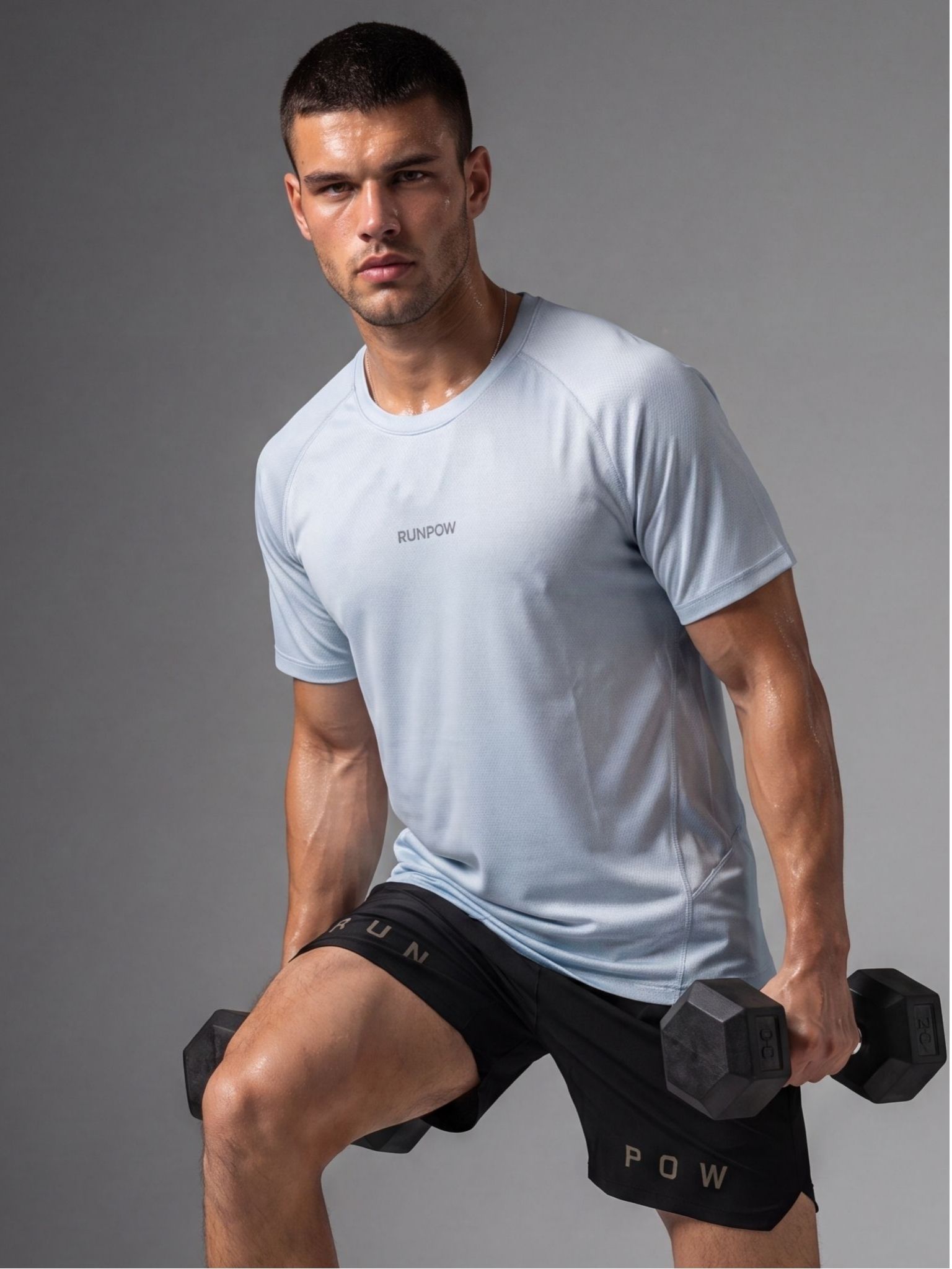 Áo Thun Nam RUNPOW Raglan Active