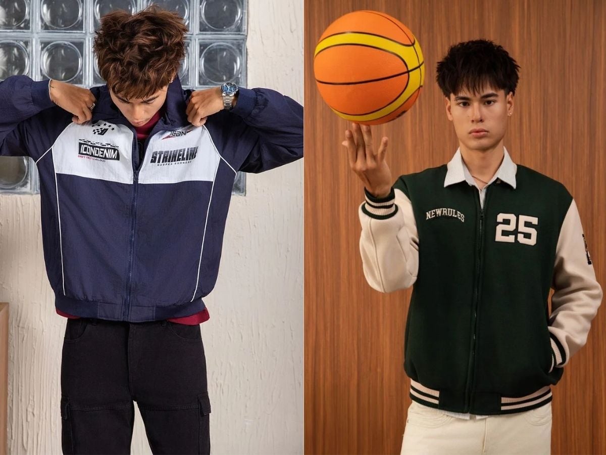 Bomber hoặc varsity cho mùa Thu Đông