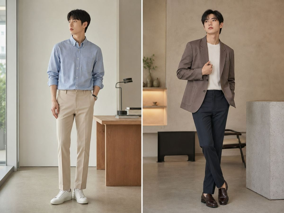 Regular fit là lựa chọn linh hoạt cho nhiều vóc dáng