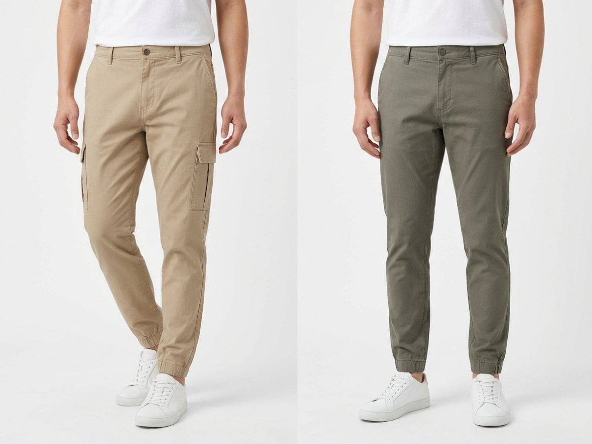 Quần jogger kaki thoải mái nhưng vẫn chỉn chu