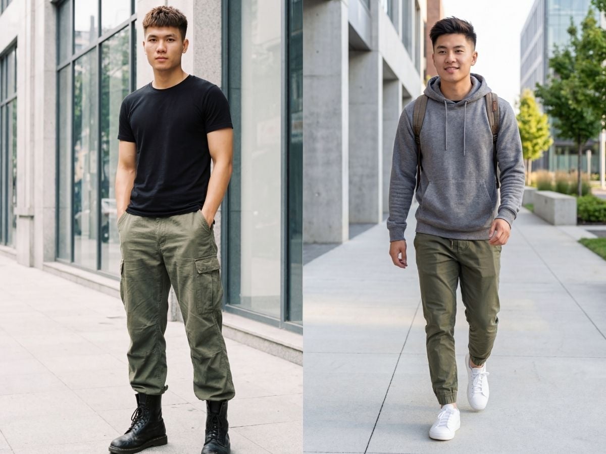 Quần jogger kaki nam