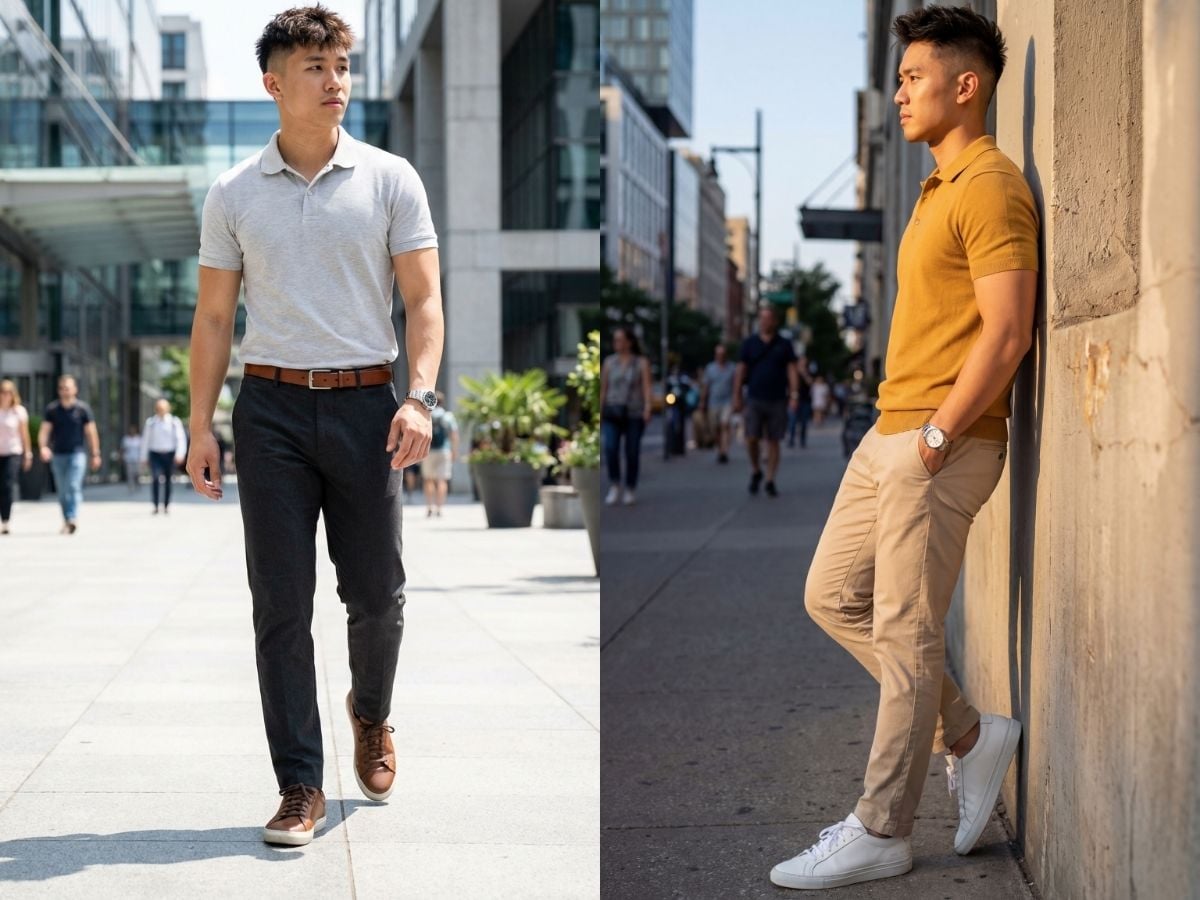 Quần kaki có tính ứng dụng cao dễ phối đồ