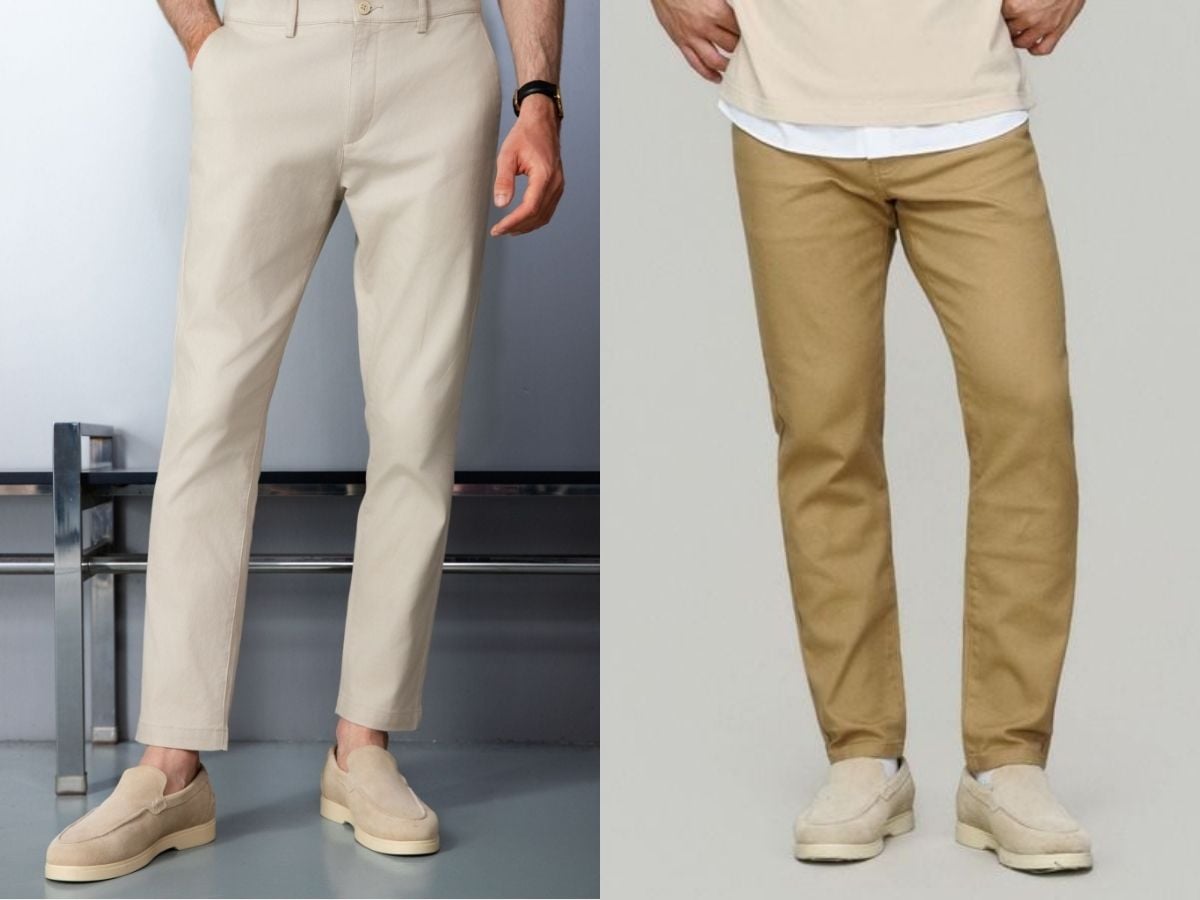 Quần kaki nam slimfit