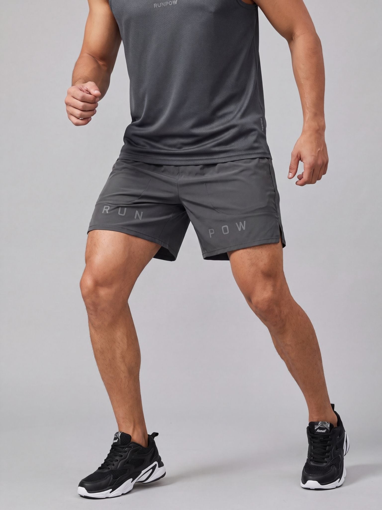 Quần Short Dù Nam RUNPOW Premium Traning Kit