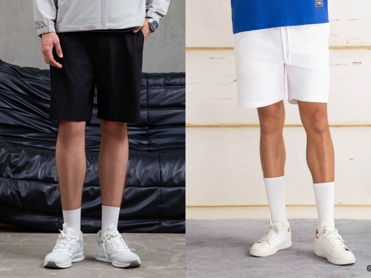 Quần short ống suông thoải mái, dễ phối đồ